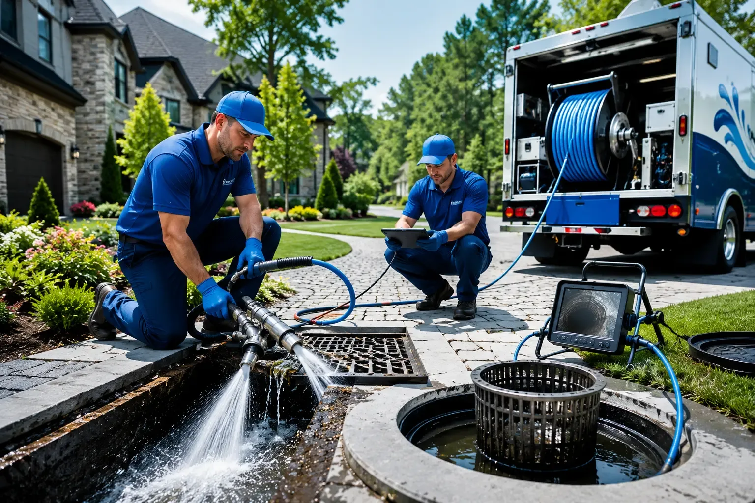 Local outdoor drain cleaning professionals in Lake Linden, MI